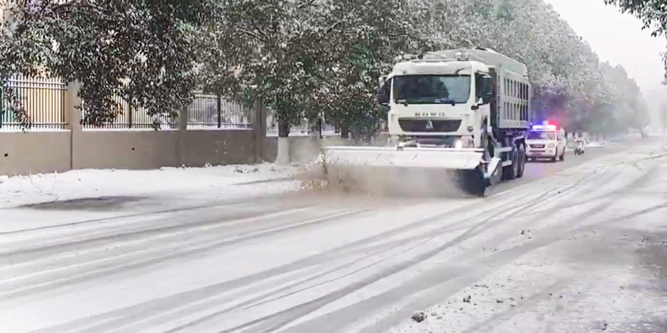 家寶園林：戰風雪 斗嚴寒 保暢通